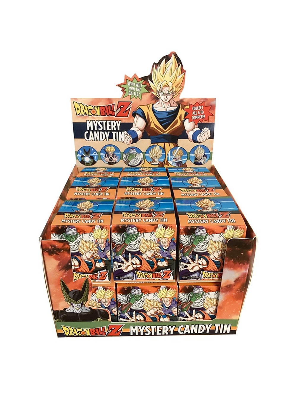 Dragon Ball Z Cell Saga Blind Box PDQ 18Pk